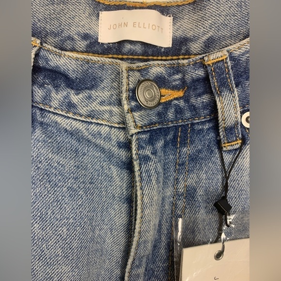 John Elliot Women’s Main Line Cropped HighRise BoyFriend Jeans NWT SZ 30! - Picture 7 of 11